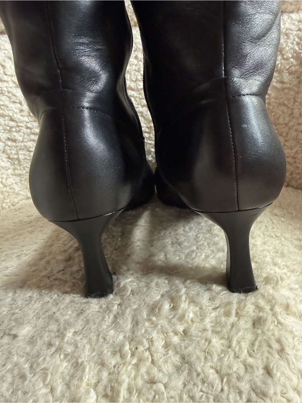 Naturalizer Deesha Knee-high Boots in Black Leather - Picture 4 of 12